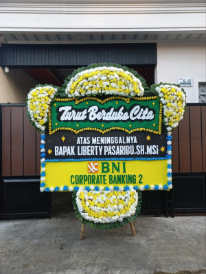 Papan Bunga Duka di Sei Dadap