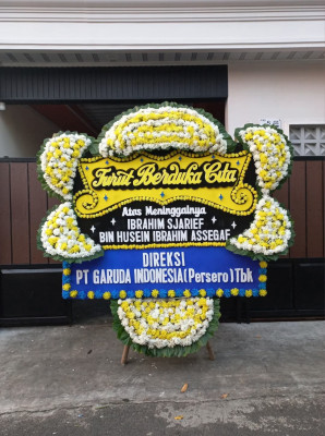 Papan Bunga Duka di Sei Dadap
