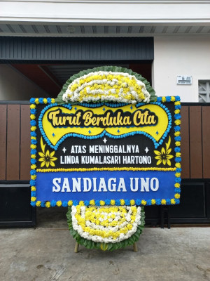 Papan Bunga Duka di Sei Dadap
