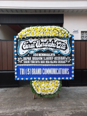 Papan Bunga Duka di Sei Dadap
